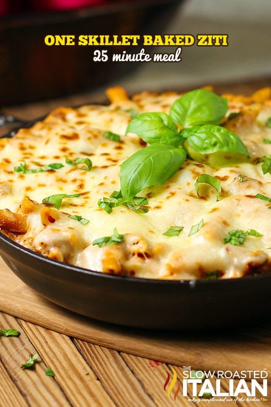 25 minute skillet dinner with sausage and pasta