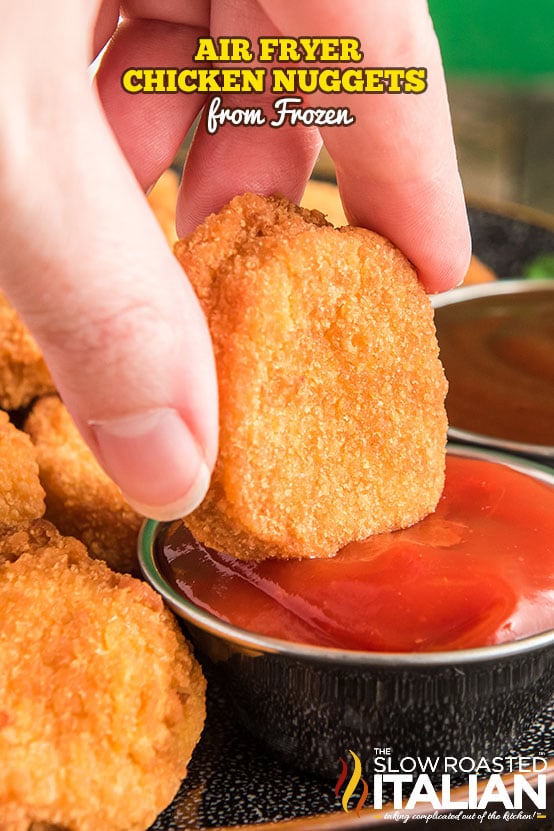 Air Fryer Frozen Chicken Nuggets (How to Cook)